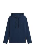 New Hooded Ls Tee Navy Tommy Hilfiger