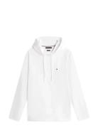 New Hooded Ls Tee White Tommy Hilfiger