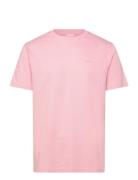 2 T Pique Ss Tshirt Pink GANT