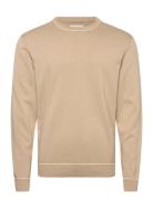Cotton Modal C-Neck Beige GANT