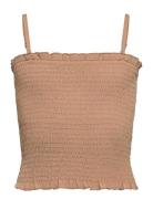 Tobine Top Beige Grunt