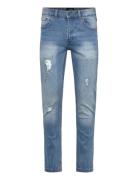 Dp Mr. Red Destroy Blue Denim Project