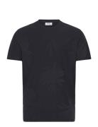 Onsmarco Life Reg Palm Jacquard Ss Tee Navy ONLY & SONS