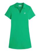 Th Script Open-Nk Polo Drs Green Tommy Hilfiger