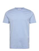 Striped O-Neck Tee S/S Blue Lindbergh