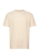 Washed Waffle Ss Tshirt Cream GANT
