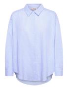 Sonja Shirt Blue A-View