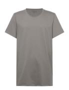 Crew-Neck Relaxed T-Shirt Grey Bread & Boxers