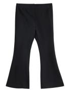Flared Leggings With Brushed Inside Black Lindex