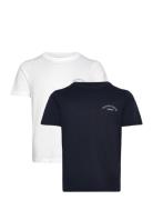 Jjcollege Logo Tee Ss Cn 2Pk Mp Jnr White Jack & J S