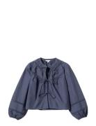 N-Marceline Blouse Blue Noella