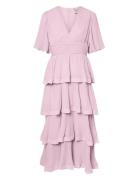 Yasplira Ss Long Dress S. - Show Pink YAS