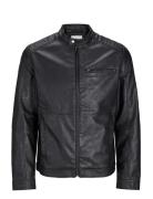 Jjedylan Pu Biker Jacket Noos Black Jack & J S