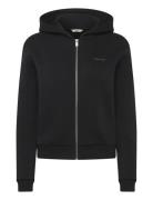 W Regular Zip Hoodie Black HOLZWEILER
