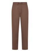 Linen Wide Fit Pants Brown Lindbergh