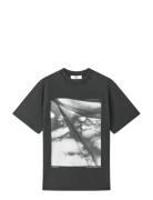 Cotton Jersey Dassel Tee Black Mads Nørgaard