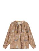 Mona Shirt Brown Helmstedt