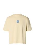 Slhrelaxbrock Ss Tee Hotel Amour Cream Selected