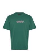 Dias Sticker Ss Tee Green Daily Paper