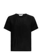 Mschbasina Amabella Ss Top Black MSCH Copenhagen