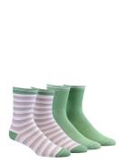 2-Pack Bamboo Socks Green Damella Of Sweden