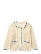 Crochet Ls Cardigan Cream Copenhagen Colors