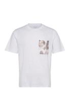 Jormontauk Aop Pocket Tee Cn White Jack & J S
