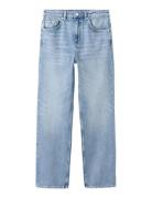 Straight Low-Waist Jeans Blue Mango