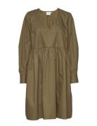 Stellagz Solid Dress Ms20 Green Gestuz