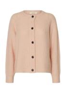 Slwlulu Ls Knit Short Cardigan Noos Pink Selected