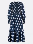 Caro Dress Navy Fabienne Chapot