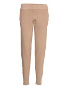 Slfbrinley Mw Knit Pant B Beige Selected