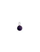 St Drop Charm Purple Design Letters