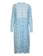 Elmas Shirt Dress 9695 Blue Samsøe Samsøe