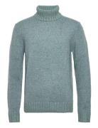 High-Neck Sweather Blue Revolution