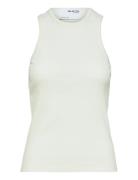 Slwanna O-Neck Tank Top Noos White Selected