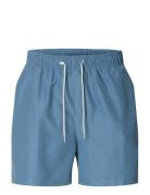 Slhdane-Swimshorts Blue Selected