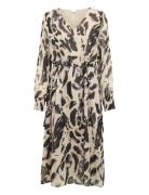 Kafina Dress Brown Kaffe