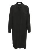 Ajanakb Solid Long Shirt Black Karen By Simonsen