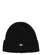 Unisex. Shield Wool Beanie Black GANT