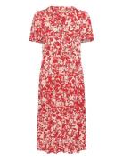 Cujenny Long Dress Red Culture