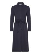 Slim Jersey Shirt Dress Blue GANT