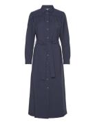 Dress With Belt Blue Coster Copenhagen