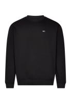 Tjm Reg S Flag Crew Black Tommy Jeans