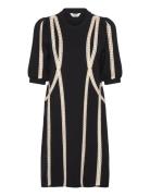 Objulla Knit 2/4 Lo Dress 134 Black Object