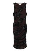 Lavinia Dress Brown Noella