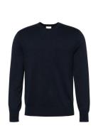 Ls Supima Cotton Crew 14Gg Navy Calvin Klein