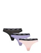 Triplet Thong Stripe Purple HUGO