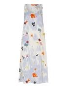 2263 Dry Viscose, Tank Long Dress Purple STINE GOYA