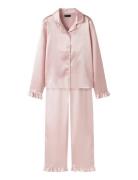 Nlfnightys Pyjamas Set Pink LMTD